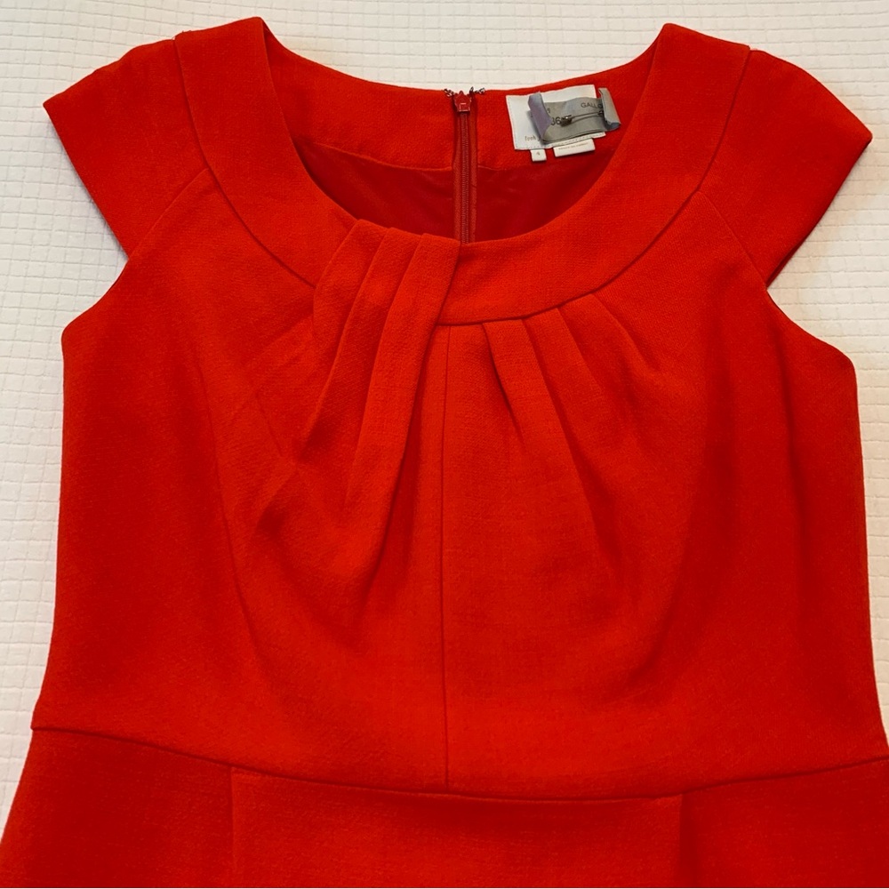 Kate Spade elegant burnt orange dress